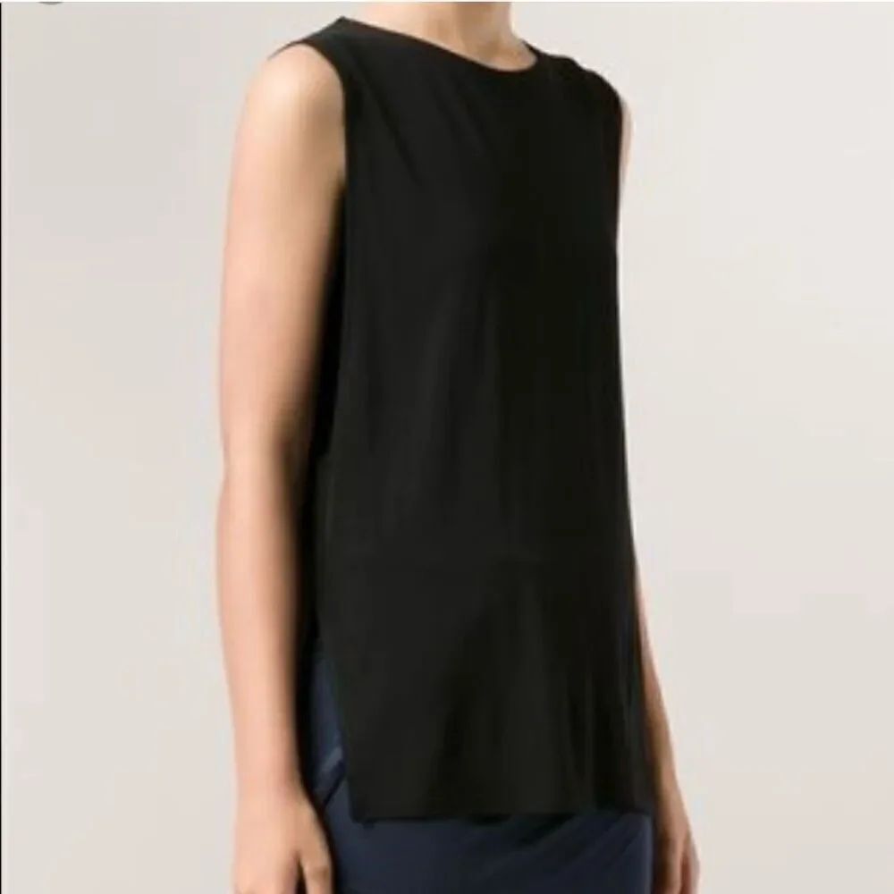 HelmutβLang Faint tank top size P sleeveless layered made inβU.S.